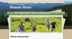 Desktop Screenshot of mommabears.org